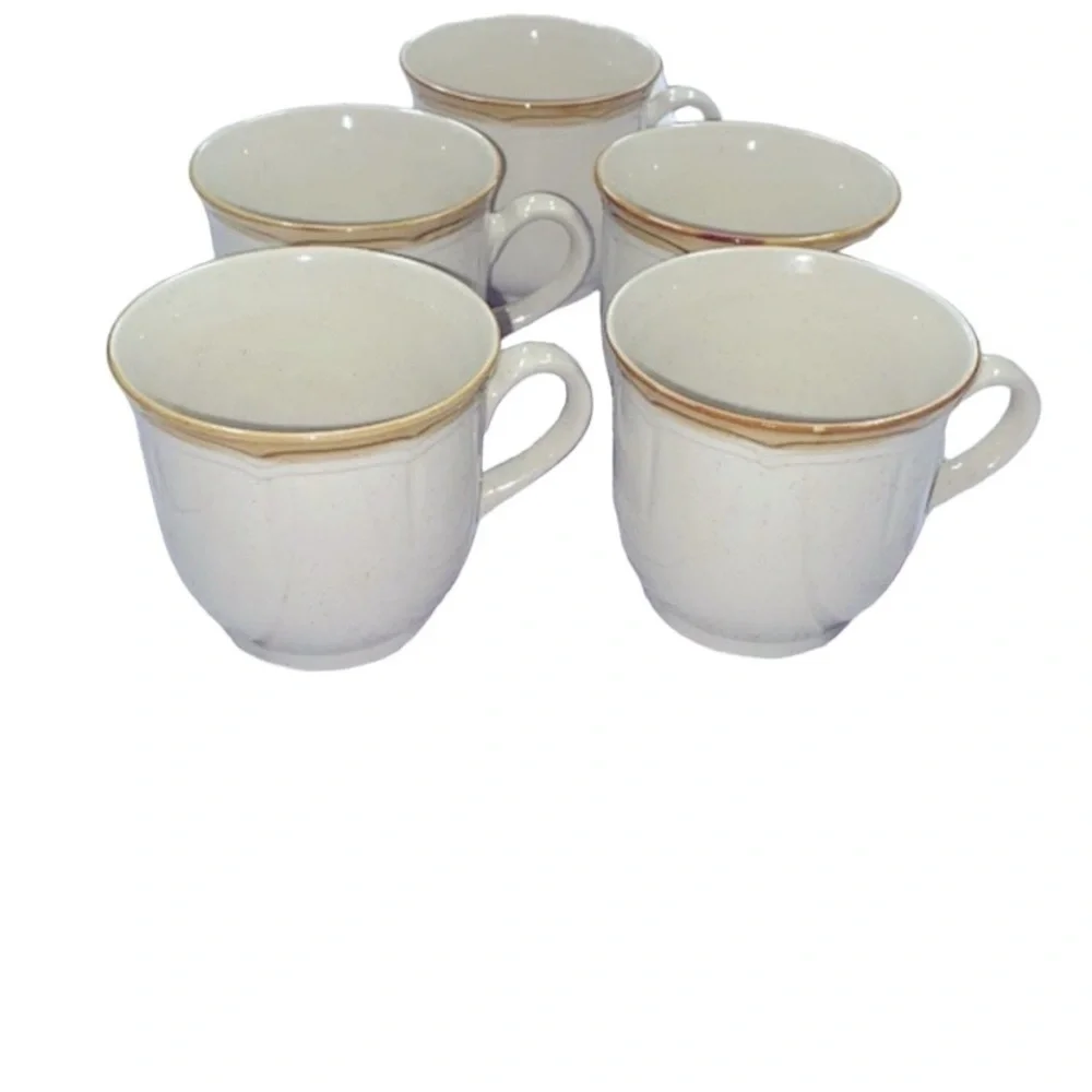 Crown Manor set of vintage coffee mugs